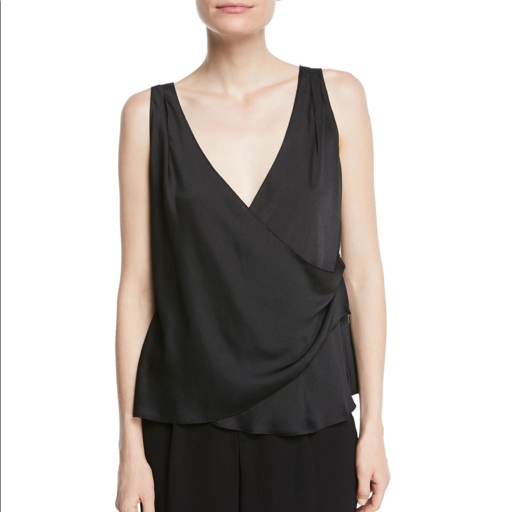 Vince V-Neck Wrap Tank Top